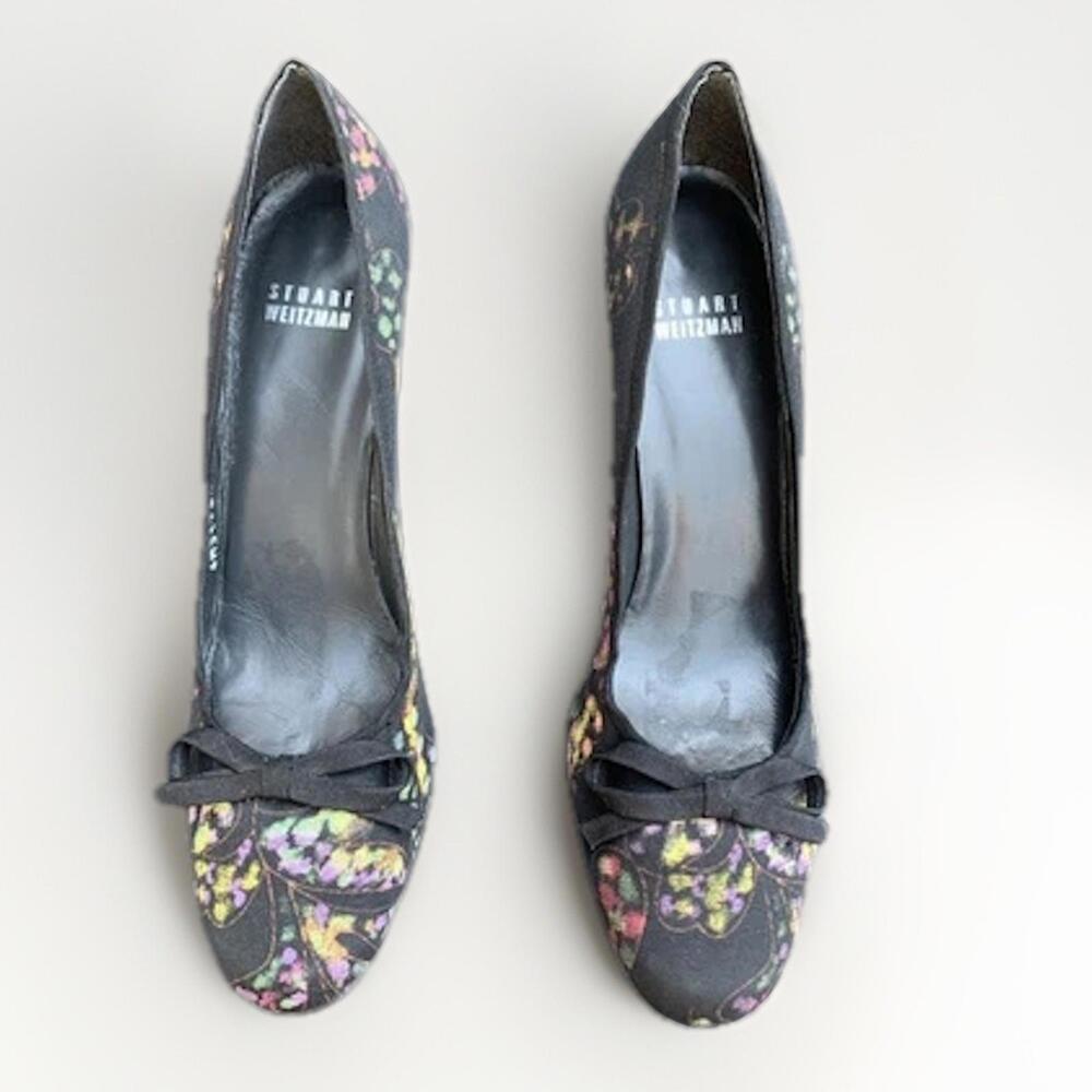 Stuart weitzman Heels Floral  Fits 6.5 -7 Narrow